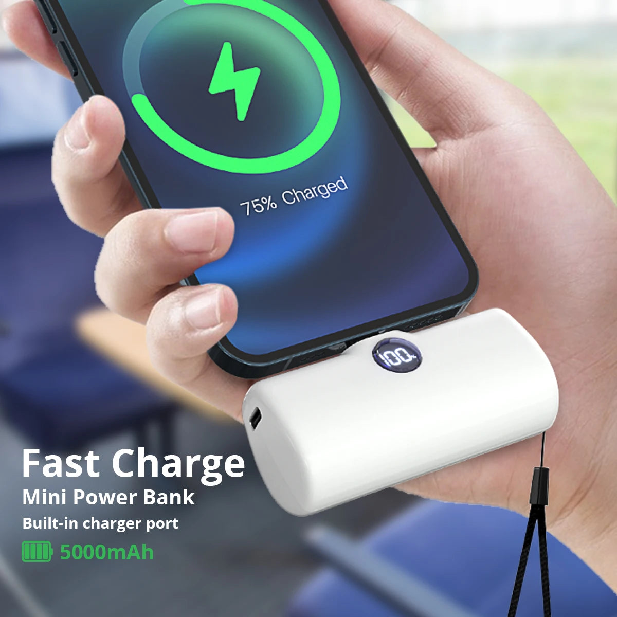 Bateria portátil fast charger